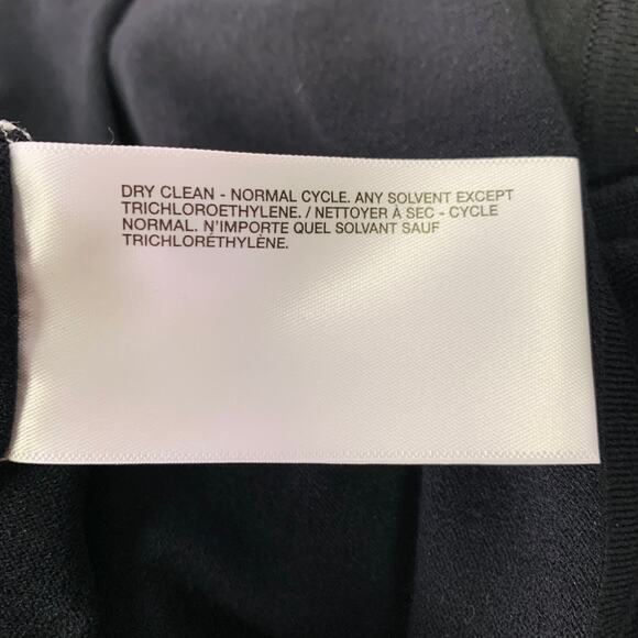 HELMUT LANG Size L Black Cut Out Crew Neck Pullover - Picture 7 of 7